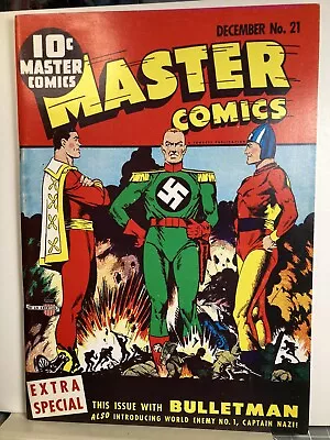 Buy Flashback #18 - Reprints Master Comics #21 - Bulletman/Captain Nazi - 1974 - VG • 39.53£