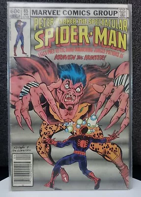 Buy Spectacular Spider-Man #65  Marvel Comics 1982 Vf- Newsstand • 19.99£