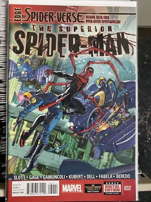 Buy SUPERIOR SPIDER-MAN #32 (MARVEL 2014 1st Printing) 1ST APP KARN SPIDER-VERSE • 29.99£