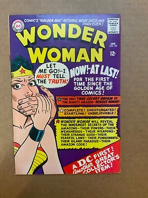 Buy Wonder Woman #159 1966 Vf- Origin Story - I Combine Shipping • 40.21£