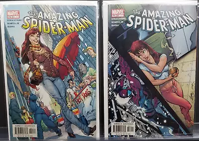 Buy Amazing Spider-man 51 & 52 492 & 493 Marvel 2003 J Scott Campbell Maryjane Cover • 19.76£