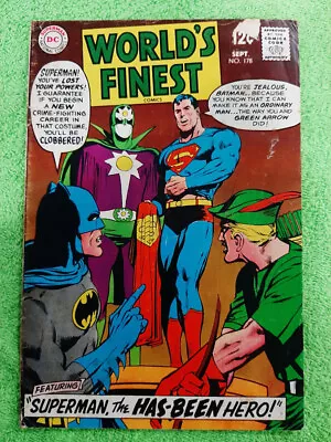 Buy WORLD'S FINEST #178 VG Key Neal Adams - Batman Superman : Combo Ship RD3946 • 2.47£