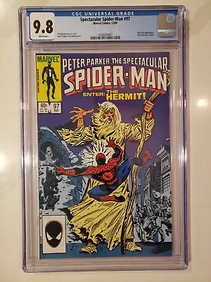 Buy Spectacular Spider-Man 97 CGC 9.8 Marvel Comics 1984 • 54.47£