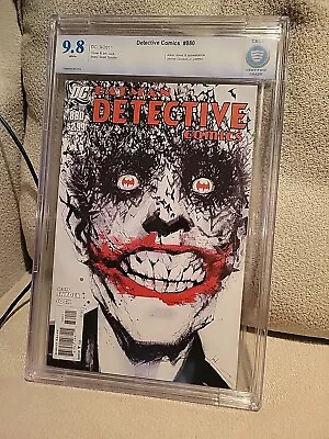 Buy Detective Comics 880 Classic JOKER 2011  Jock Cover Cbcs 9.8 • 336.43£