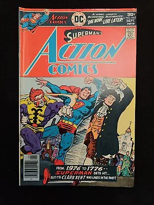 Buy Superman's Action Comics #463 September (1976) Comic Book BICENTENNIAL ( C062 ) • 4.73£