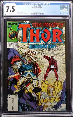 Buy Thor #387 - Cgc 7.5 (1988) • 22.10£