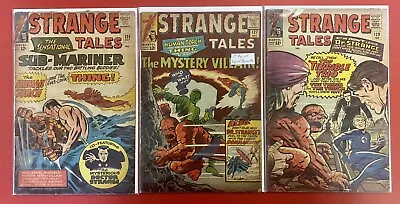 Buy Strange Tales Silver Age Lot - #125 127 129 (1964 1965) • 71.37£