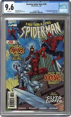 Buy Amazing Spider-Man #430D CGC 9.6 1998 0335915006 • 142.83£