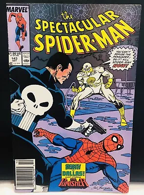 Buy Spectacular Spider-Man #143 Comic Marvel Comics Newsstand 1st App Lobo Brothers* • 5.11£
