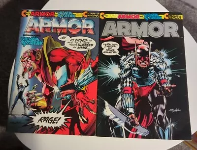Buy Armor And The Silver Streak 1 & 2 Neal Adams Continuity Comics 1985 As New! • 8.95£