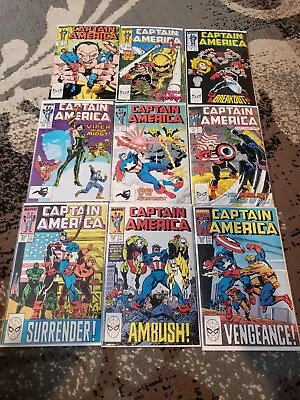 Buy Marvel Comics Captain America- Lot #338/#339/#340/#342/#343/#344/#345/#346/#347 • 27.58£