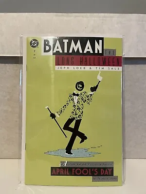 Buy BATMAN : THE LONG HALLOWEEN #7 DC Comics High Grade 1997 • 15£