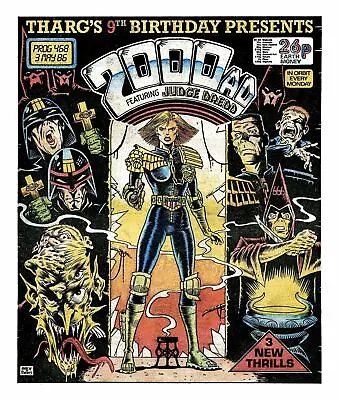 Buy 2000AD Prog 468-478 Judge Anderson Possessed. Ewins All 11 Real Comics 1986 (m) • 6£