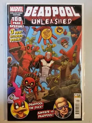 Buy Deadpool Unleashed #5 Marvel Panini Comics September 2017 Nm+ (9.6 Or Better) • 9.99£