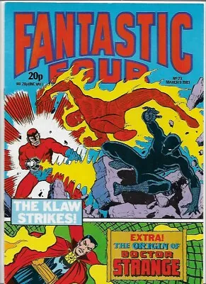 Buy Fantastic Four #23 FN (1983) Marvel Comics UK • 10£