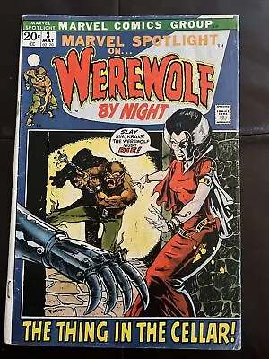 Buy Marvel Spotlight #3 -  1st Darkhold Book 2nd Werewolf Night Dead • 43.54£