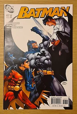 Buy Batman #657 - First Damian Wayne Cover - New Movie - DC Comics - Near Mint • 24.99£