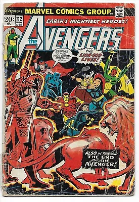 Buy Avengers #112 A Little Rough But Good For Collection! • 22.38£