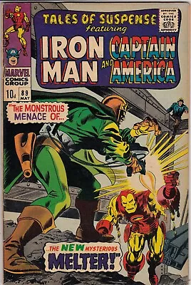 Buy Tales Of Suspense 89 - 1967 - Iron Man & Captain America - Very Fine - • 34.99£