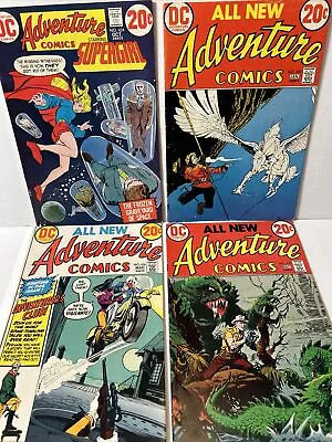Buy DC Adventure Comics Run #424-427 1972-73 VG-FN Supergirl Kaluta • 23.71£