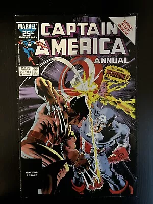 Buy Captain America Annual #8C Promo Giveaway, (F+), 1986, Marvel's Greatest Battles • 20.65£