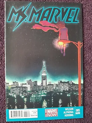 Buy Comics: Ms Marvel 5 2nd Print 2014 1st Cameo Appearance Of The Inventor, • 50£