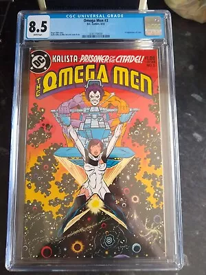 Buy 🔥Omega Men #3 CGC 8.5 White Pages, 🔑 1st LOBO, Keith Giffen & DC Comics 1983🔥 • 110£