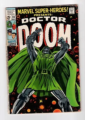 Buy Marvel Super-Heroes #20, GD+ 2.5, 1st Dr. Doom Solo Story; 1st Valeria • 107.24£
