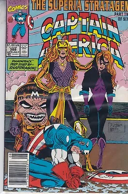 Buy Marvel Comics Captain America Vol. 1 #388 July 1991 Fast P&p Same Day Dispatch • 8.99£