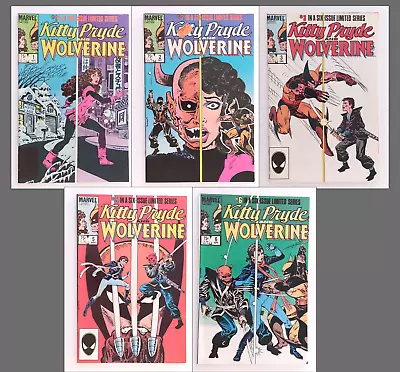 Buy Kitty Pryde And Wolverine #1 #2 #3 #5 #6  (5 Comics) 1984 Marvel • 9£