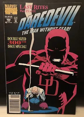 Buy DAREDEVIL #300 Comic Marvel Comics Newsstand • 7.99£