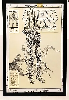 Buy Iron Man #232 Barry Windsor-Smith 11x17 FRAMED Original Art Poster Marvel Comics • 48.21£