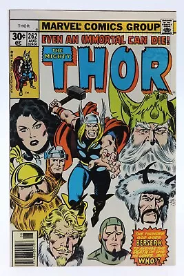 Buy Thor (1966) #262 Signed Tony DeZuniga 1st Page Walt Simonson Art Buscema Cov VF+ • 23.71£
