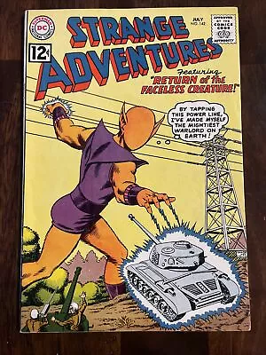 Buy Strange Adventures #142 FN 1962 Science Fiction, 2nd Faceless Creature, DC • 33.14£