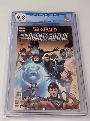 Buy War Of The Realms: New Agents Of Atlas #1 *CGC 9.8* 1st Appearances Marvel 2019 • 75.20£
