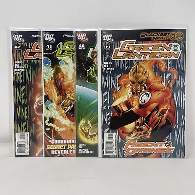 Buy Green Lantern # 39-42 Set Larfleeze 1st App DC Comics 2009 Blackest Night VF/NM • 18.64£