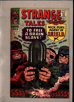 Buy Strange Tales #143_april 1966_fine+_dr. Strange_nick Fury,agent Of Shield_uk! • 0.99£