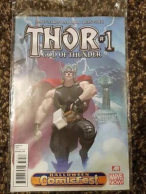 Buy Marvel Comics HFC Halloween Thor God Of Thunder #1 Bag & Board • 4£