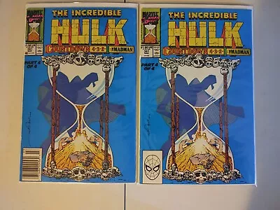 Buy Marvel Comics Incredible Hulk #367 Dale Keown Cover Comic Book 2 Versions (P4) • 5.60£