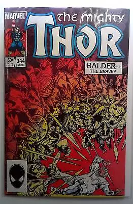 Buy Thor #344 Marvel Comics (1984) VF 1st Series 1st Print Comic Book • 7.11£