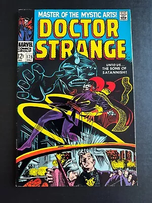 Buy Doctor Strange #175 - 1st Sons Of Satannish Appearance (Marvel, 1968) Fine • 31.62£