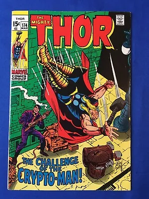 Buy The Mighty Thor #174 VFN- (7.5) MARVEL ( Vol 1 1970) Kirby. (3) (C) • 28£