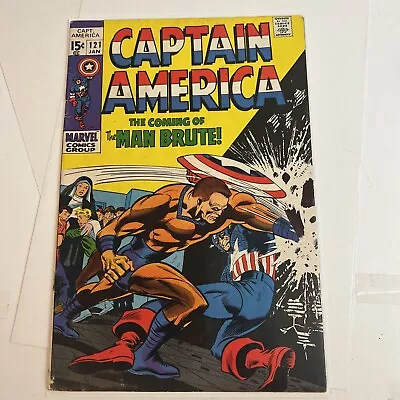 Buy Captain America 121 VG Origin Retold! Stan Lee 1970 Marvel Comics X272 • 13.21£
