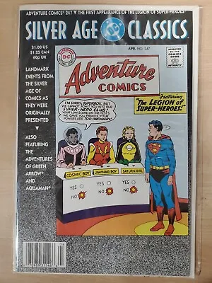 Buy DC Silver Age Classics ADVENTURE COMICS 247 1ST APP LEGION OF SUPER-HEROES • 3.95£