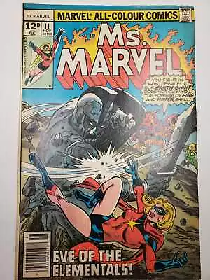 Buy Ms. Marvel #11 (1977) F/vf Pence Copy Marvel • 14.95£
