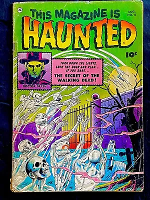 Buy This Magazine Is Haunted #6 Amazing Moldoff Cover Story Otto Binder 4.0 1952 • 158.60£