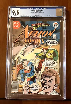 Buy 1977 DC   Action Comics   # 468, Key, Rare Double Cover, 9.0 To 9.6, B114 • 243.24£