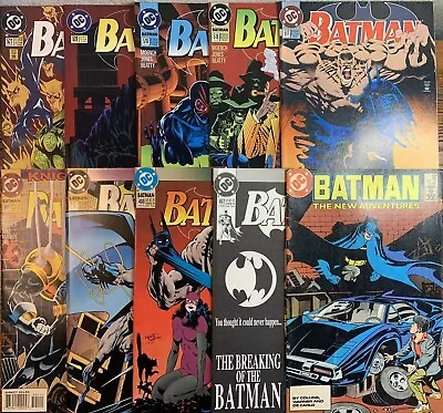 Buy Batman Comic Lot #408-521 VF-NM+ (x10 Book Lot) 497 500 DC 1987 • 33.43£