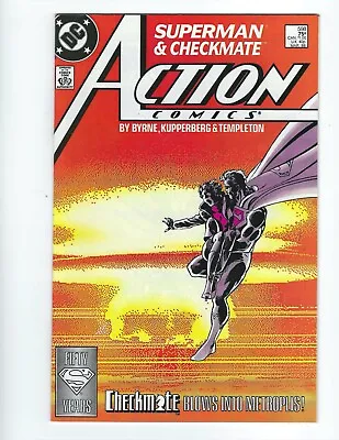 Buy Action Comics #598 1988 Unread VF/NM Checkmate John Byrne Combine Shipping • 3.19£