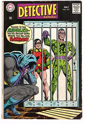 Buy Detective Comics #377 DC Comics July 1968 Fine - Great Riddler Cover! • 20.07£